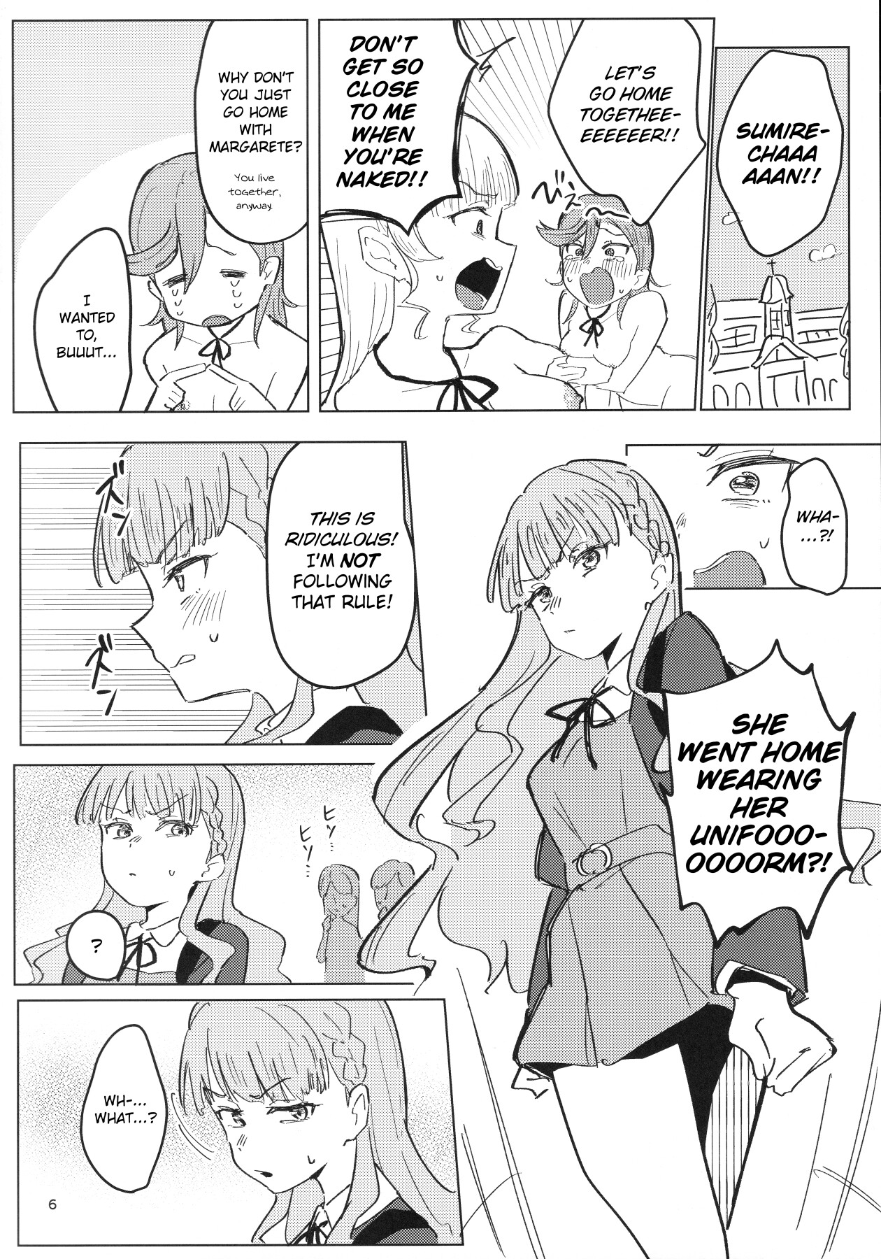 Hentai Manga Comic-Going to School Naked is the Standard-Read-7